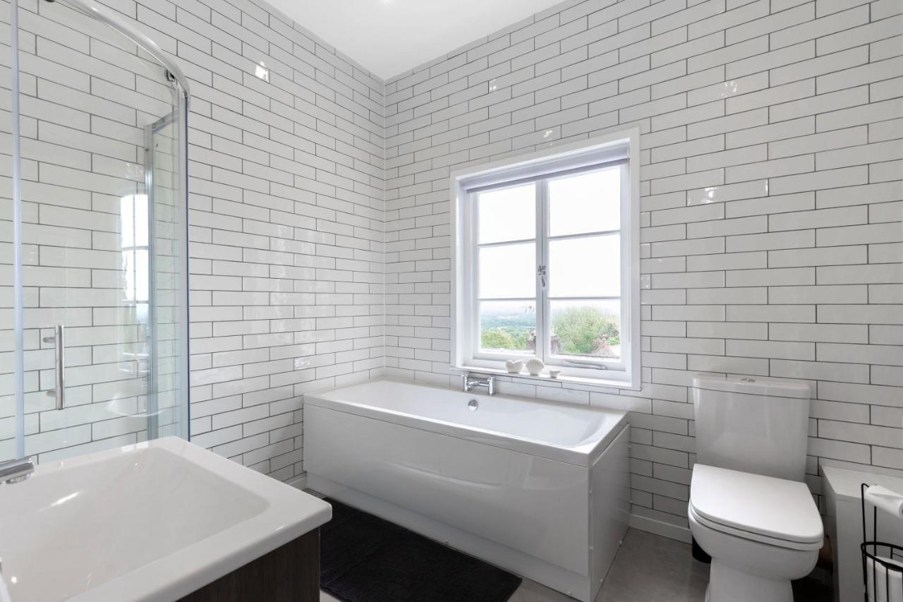 Vaughan Lodge Elegant 2-Bed Duplex With Views Near Malvern Hills Malvern Wells Eksteriør billede